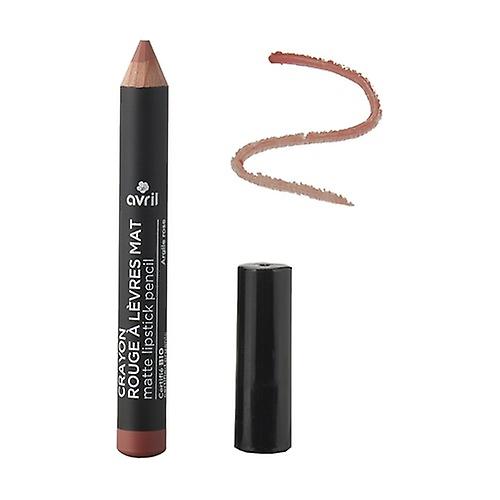 Chestnut lipstick pencil - certified organic 1 unit (Maroon)