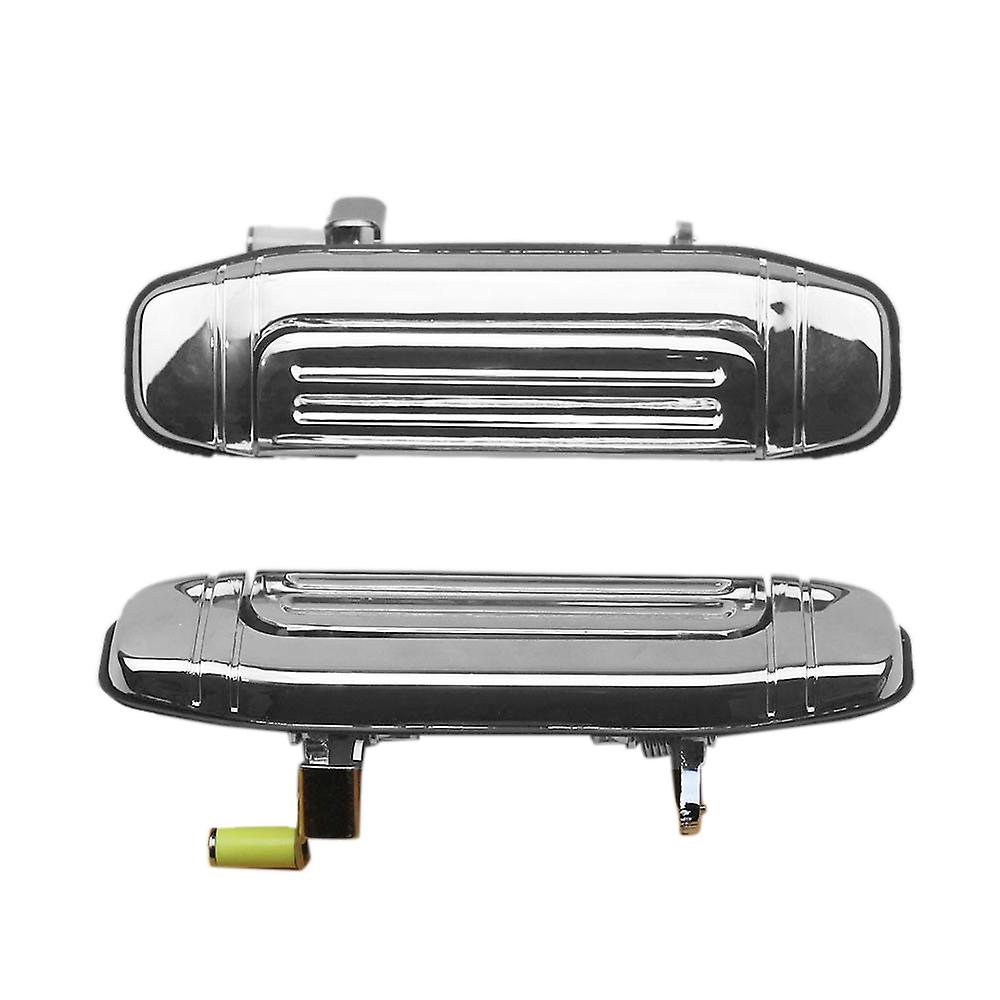 Rear 1 Pair Outside Door Handle Plating for Montero V46 V31 V32 V33 V43 V45 V46 MR156877 MR156878