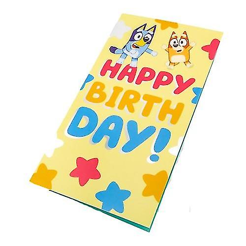 Bluey Let's Have Fun Birthday Card