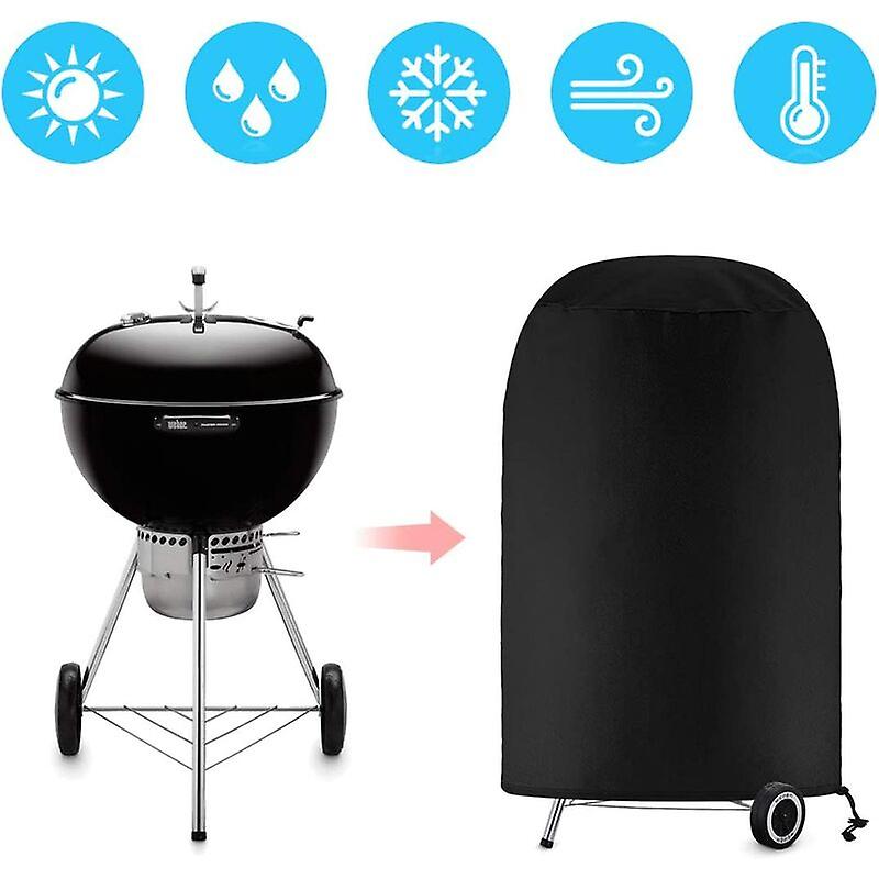 Barbecue Cover, Round Barbecue Cover Bbq Cover Cover Waterproof Antiuv