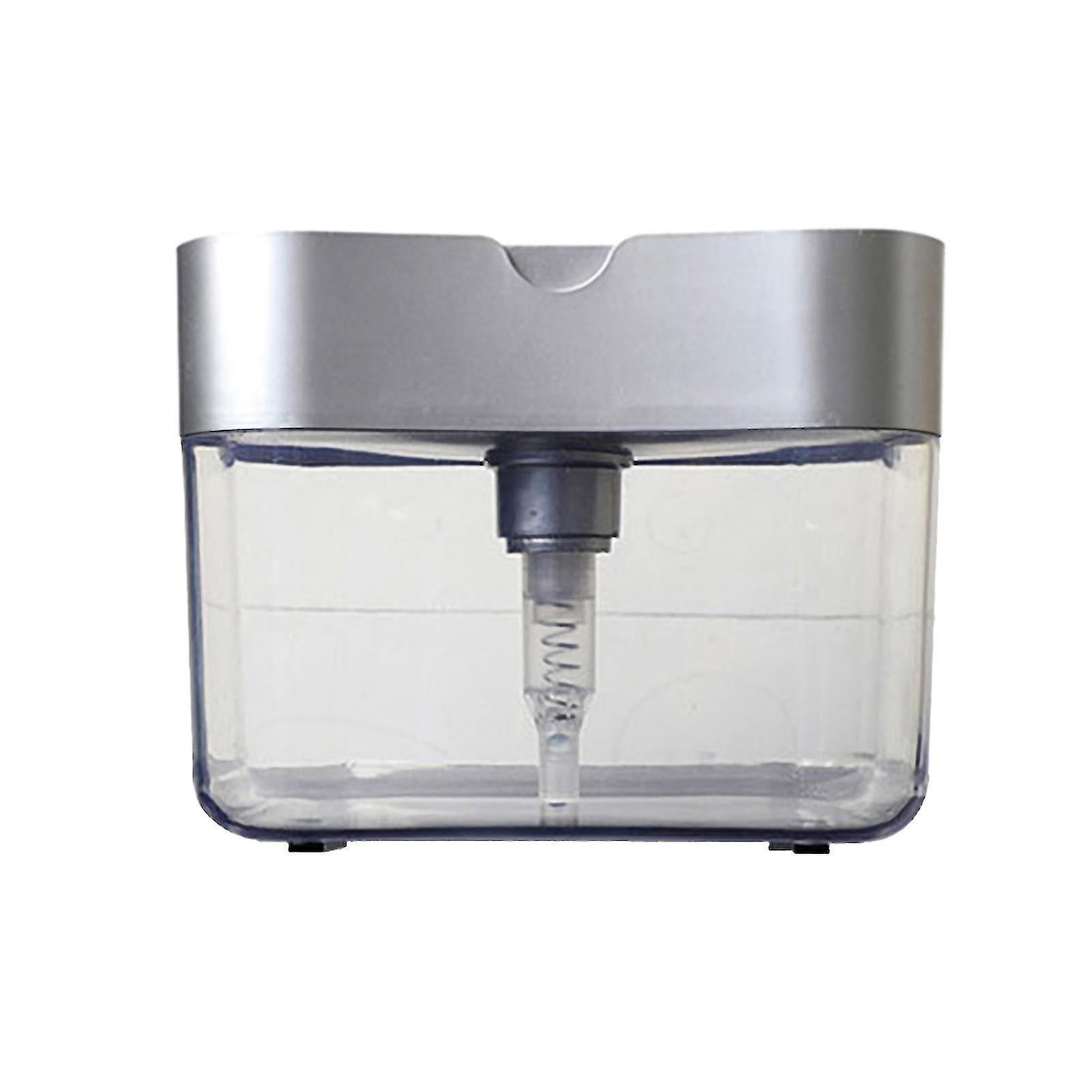 Kitchen Storage Press Soap Box With Sponge Automatic Dispenser