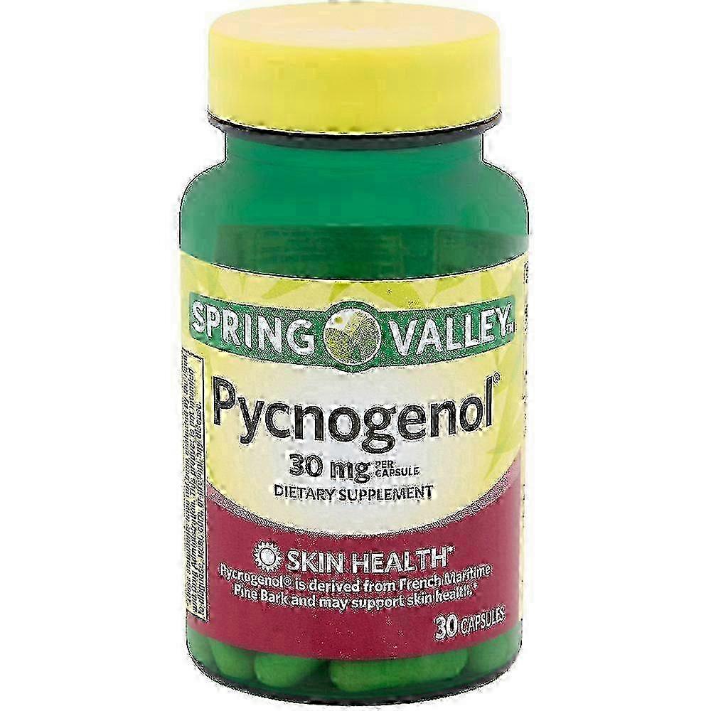 Spring Valley Pycnogenol, 30 Mg, Capsules, 30 Ea