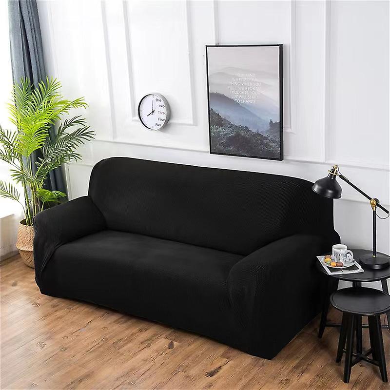 1-4 Person Plush Anti-skid Sofa Cover Elastic All Inclusive Sofa Cover A01