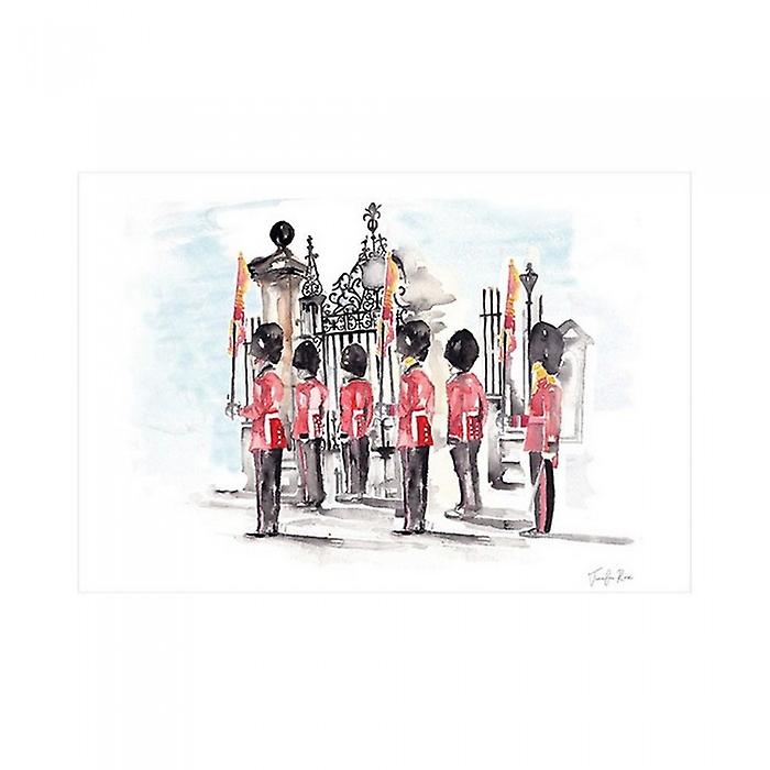 Jennifer Rose London Guards Print
