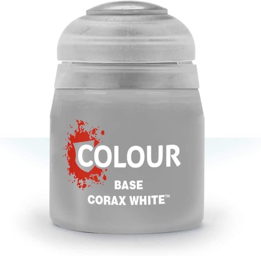 Games Workshop - Citadel Colour Base: Corax Wit (12ml) Verf