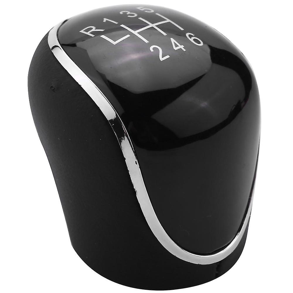 6 Speed Car Pu Leather Gear Shift Knob Shift Lever For Mondeo Iv C-max Transit Focus Mk3 Mk4 Kuga