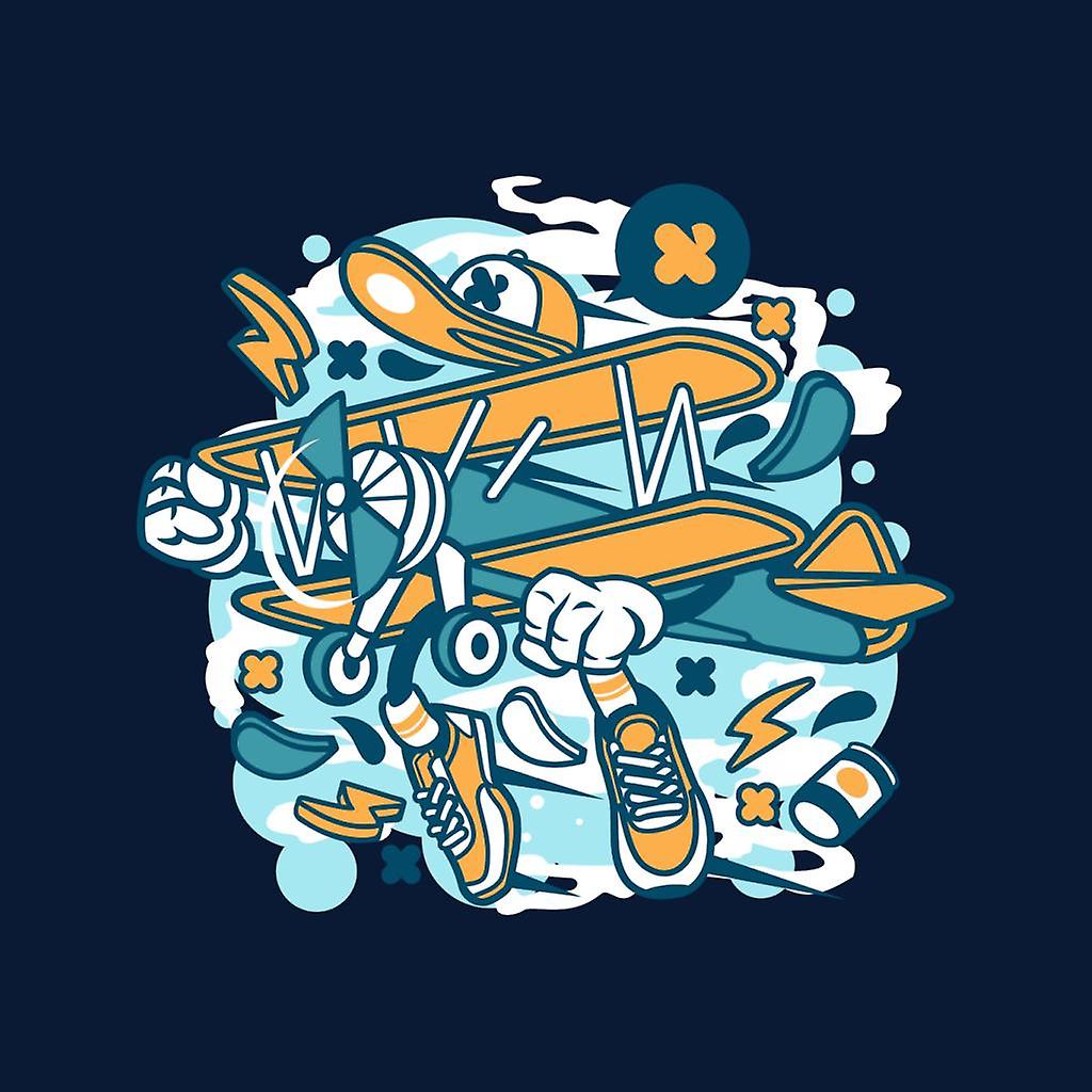 Samolotu Cartoon charakter Damska bluza