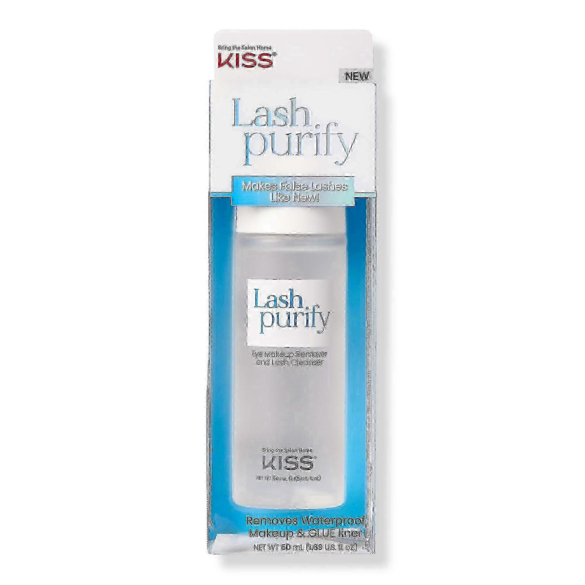 Kiss Lash Purify 眼部卸妆液和睫毛清洁剂,1.69 盎司