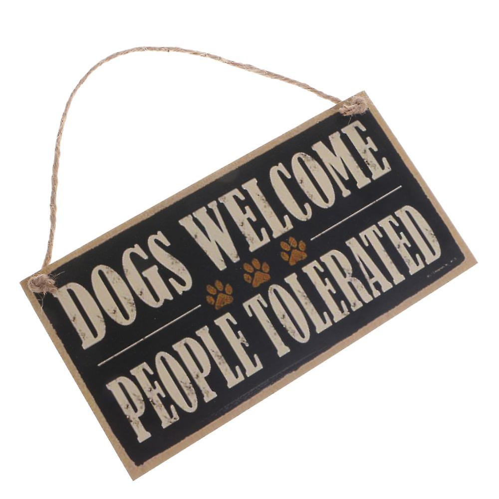 Vintage Wooden Sign Plate