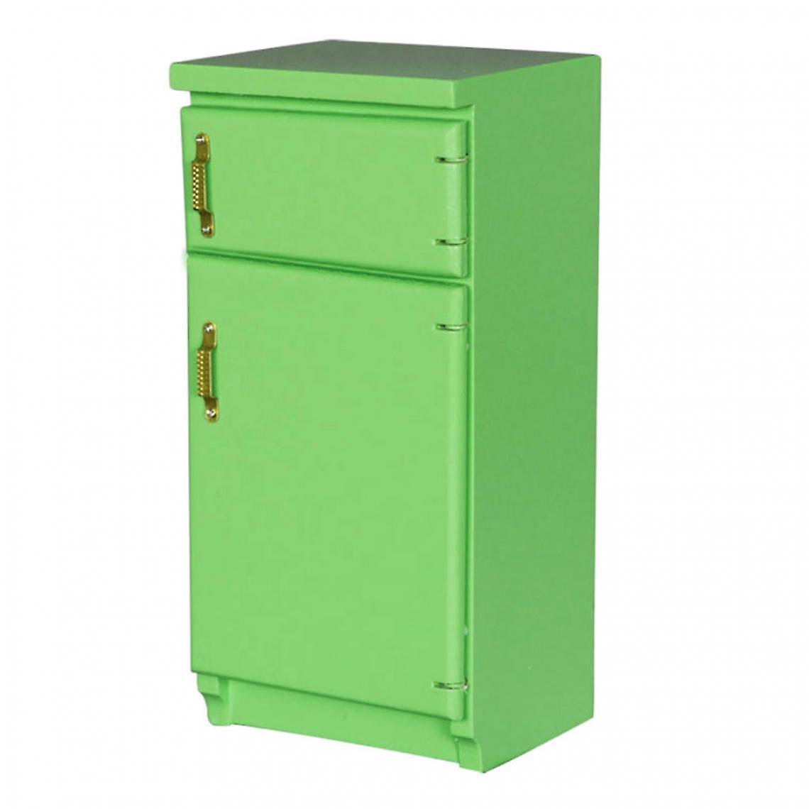 1/12 Dockhus möbler kylskåp modell