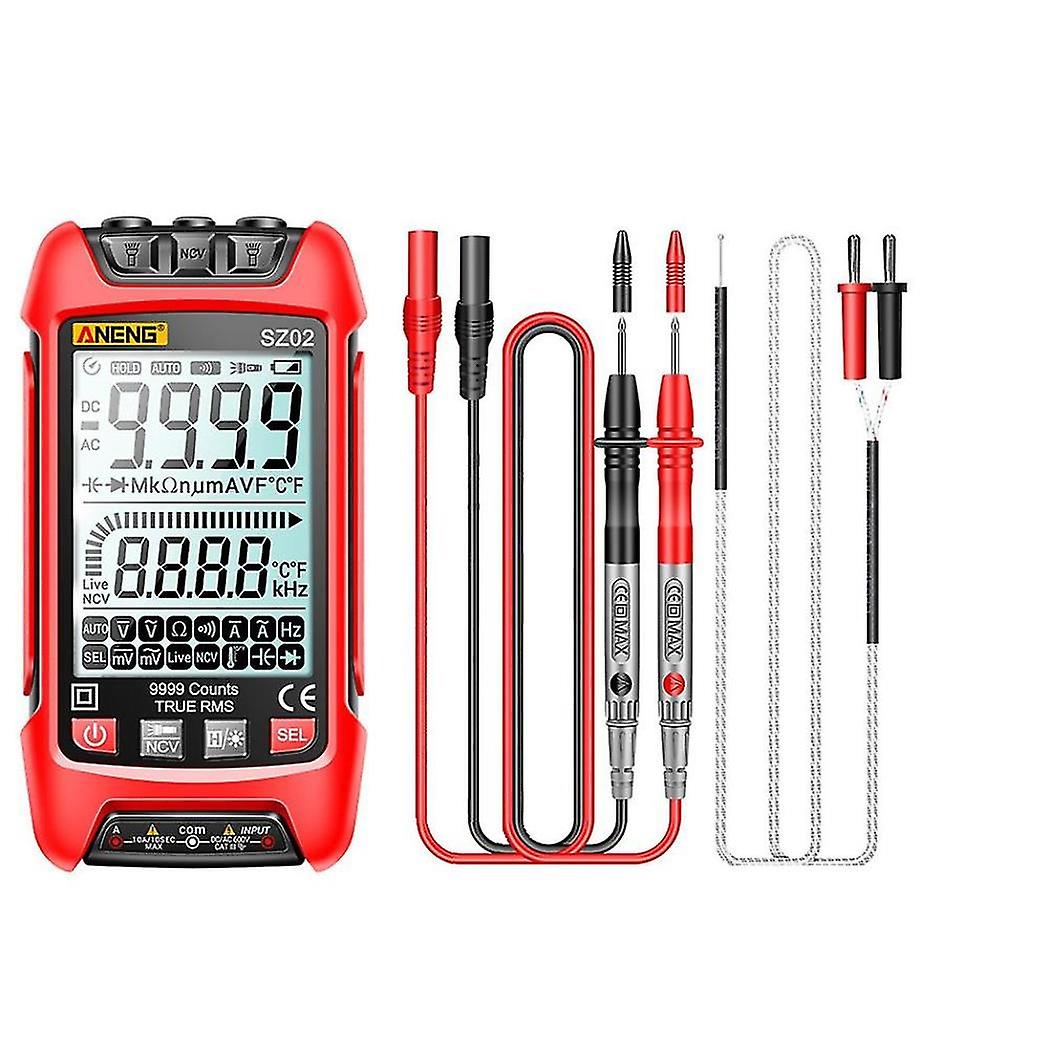Smart Digital Multimeter True Auto Electrical Capacitance Meter Ac Dc Voltage Resistance Transisto