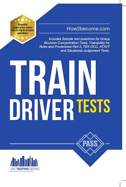 Train Driver Tests The Ultimate Guide For Passing The New Trainee Train Driver S by Richard McMunn Paperback Book