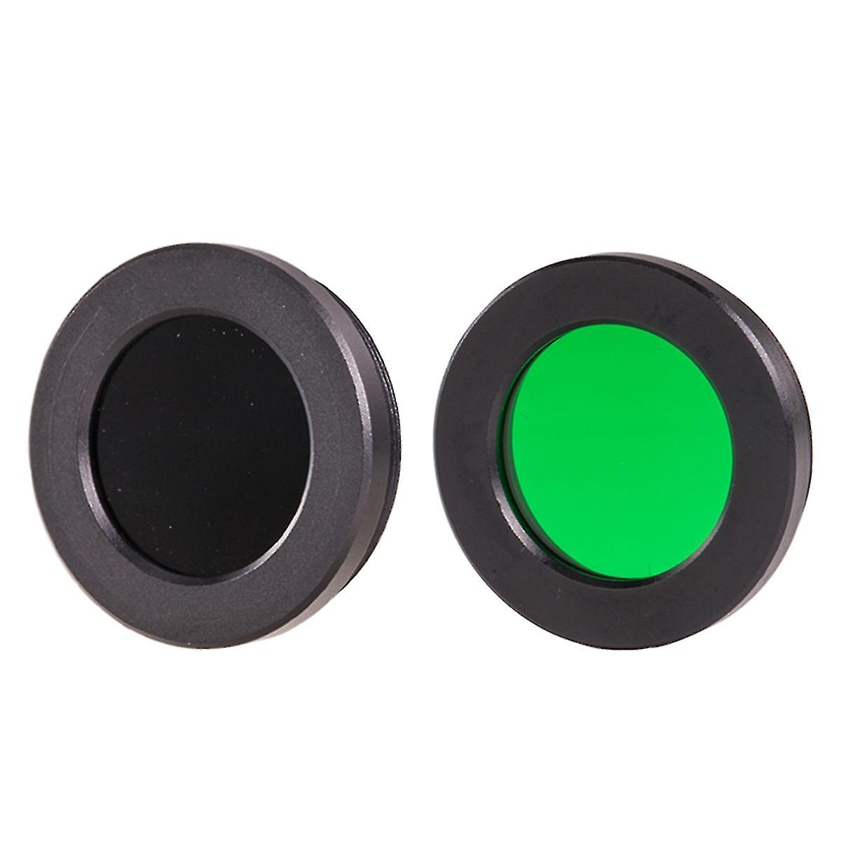2pcs/set 1.25 Inch Kit Nebula Filter Moon And Colorful Filters For Telescope Eyepiece Optical Lens