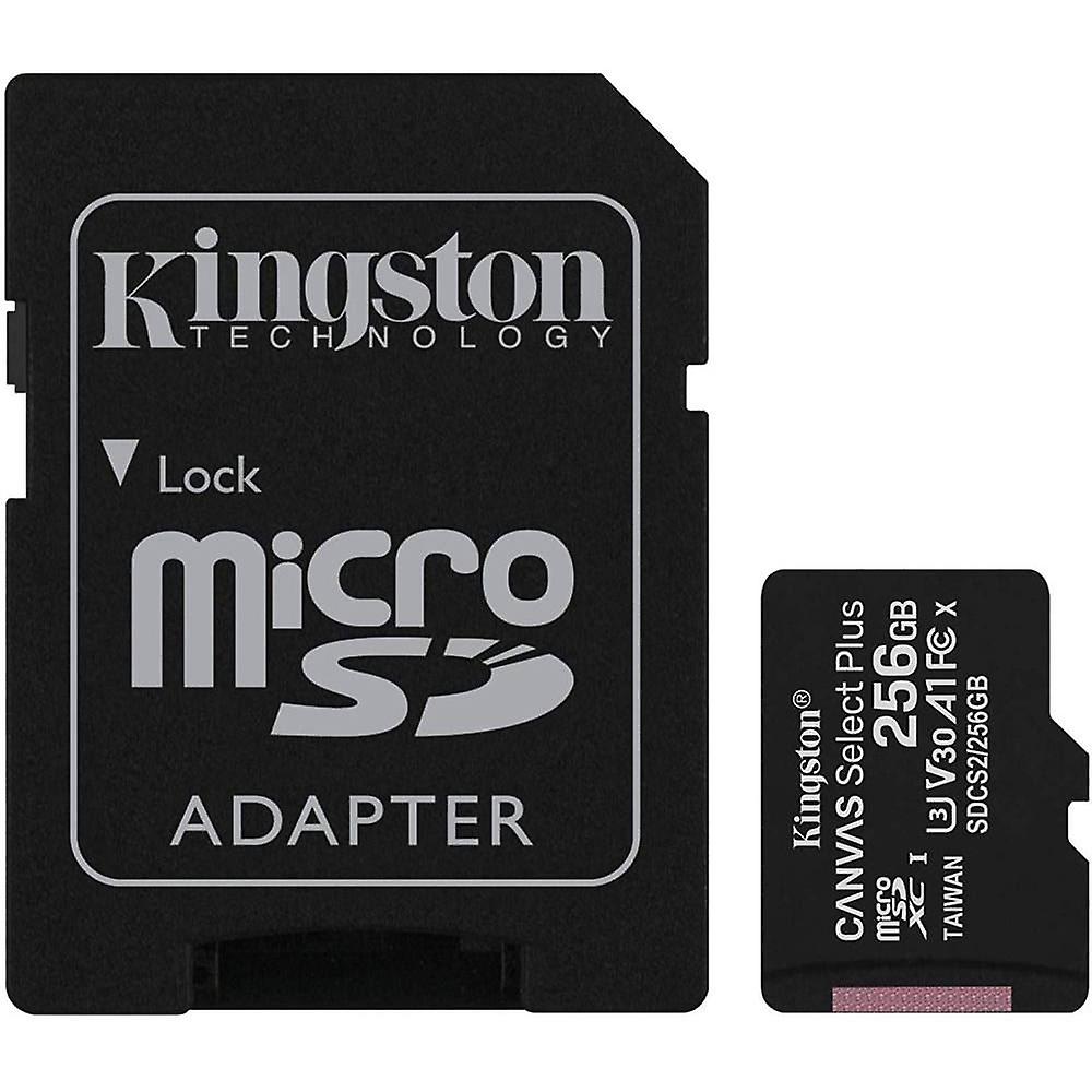 Kingston Canvas Select Plus MicroSD 100MBs Class 10 256GB ( SDCS2/256GB )
