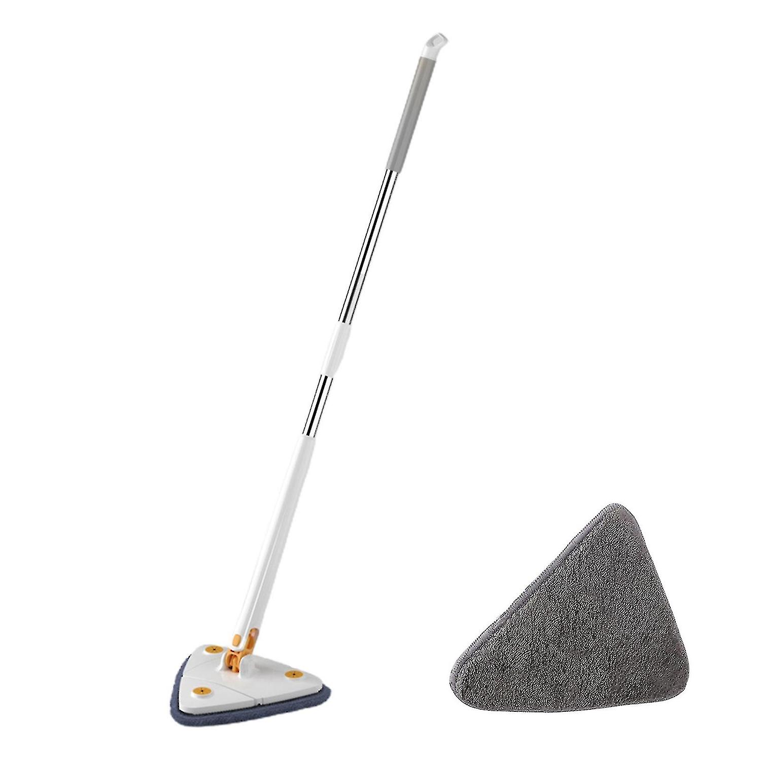 360 Rotatable Adjustable Cleaning Mop Wet Dry Dual Use Triangle Hand Wash