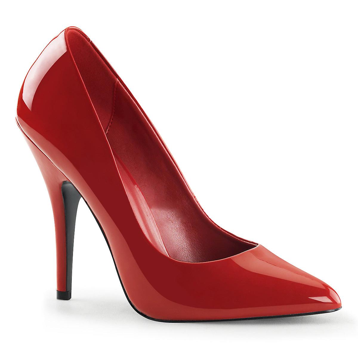 Pleaser Dame Pumps Seduce-420 Red Pat