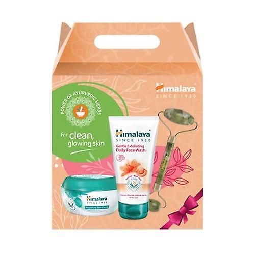 Neem facial cleanser pack + multipurpose moisturizing cream + jade roller 150 ml + 150 ml + Jade Roller