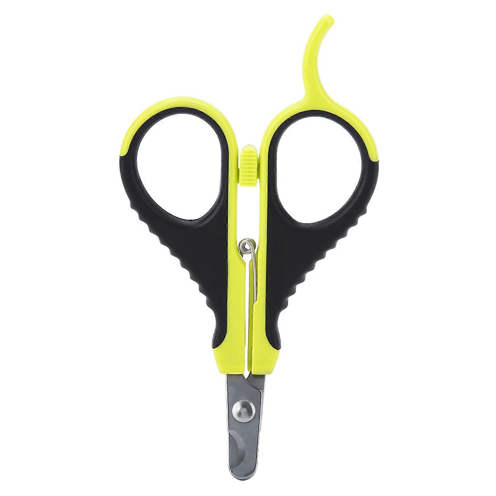 Plastic Sharp Useful Safe Healthy Pet Spring Nail Clipper for Dog Cat