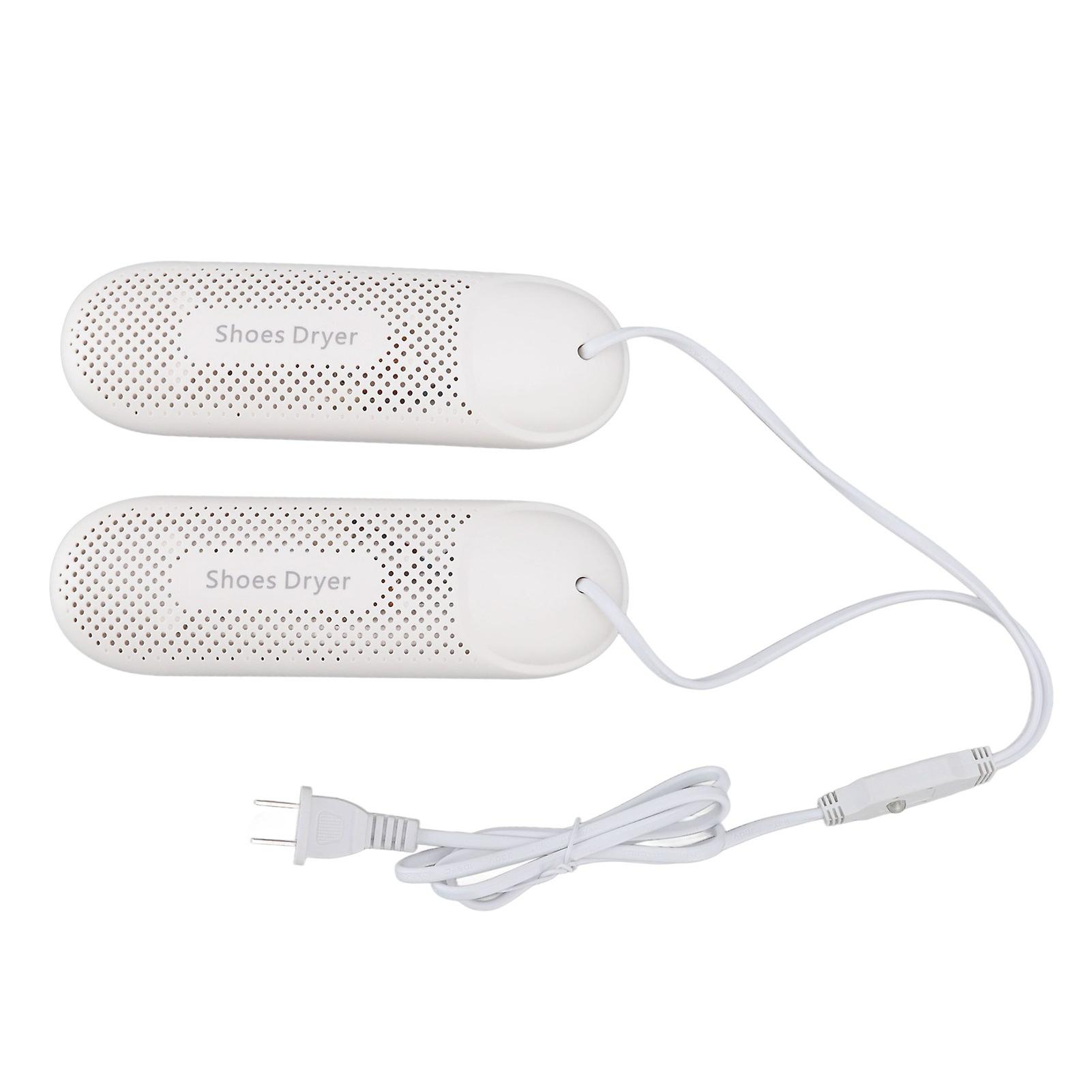 Shoe Dryer 12W 360 Degree Sterilization Deodorization Boot Dryer Accurate Temperature Control Portable Shoe Dryer Purple Light US Plug 110V