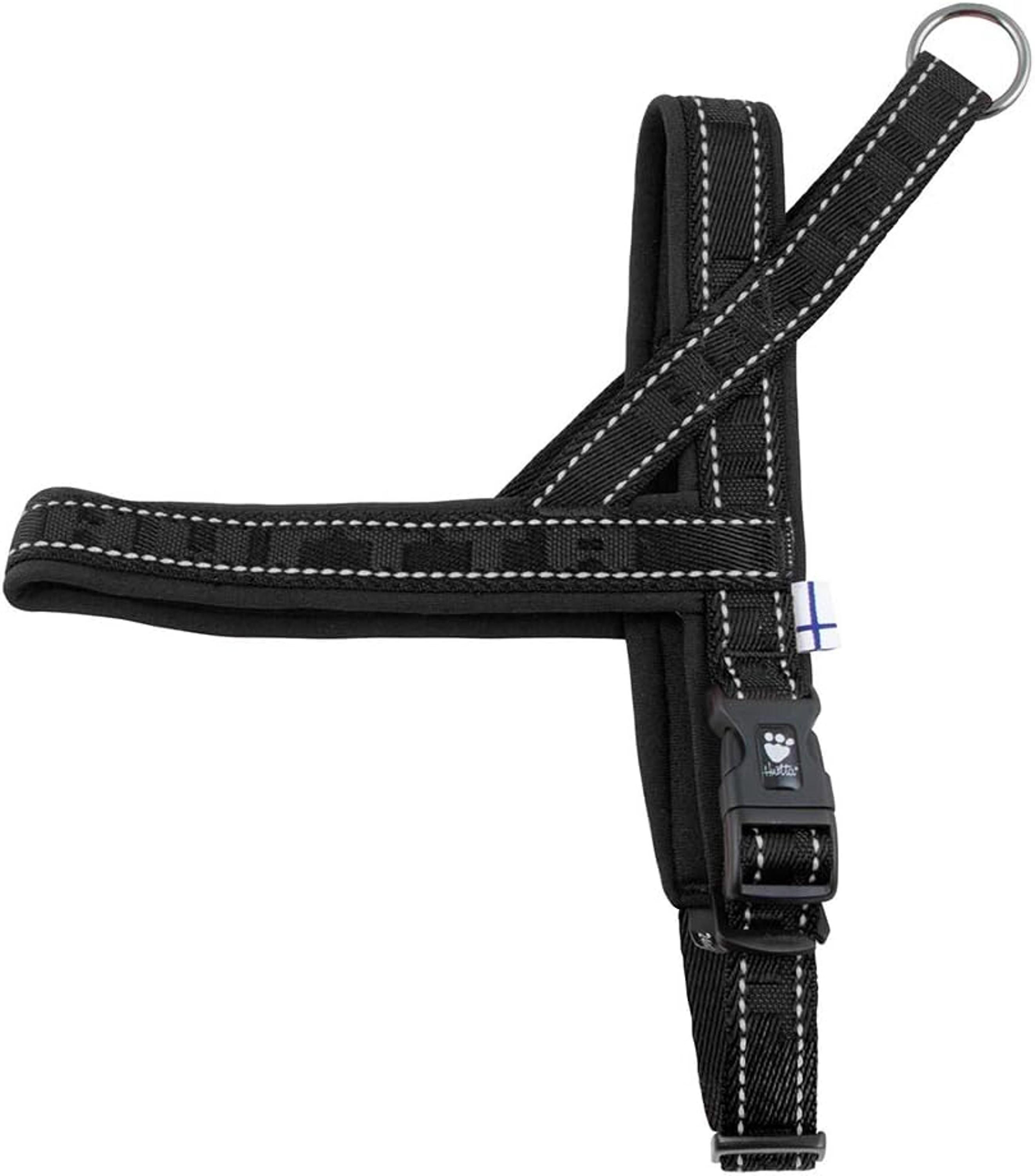 Hurtta Casual Padded Harness Raven 35cm