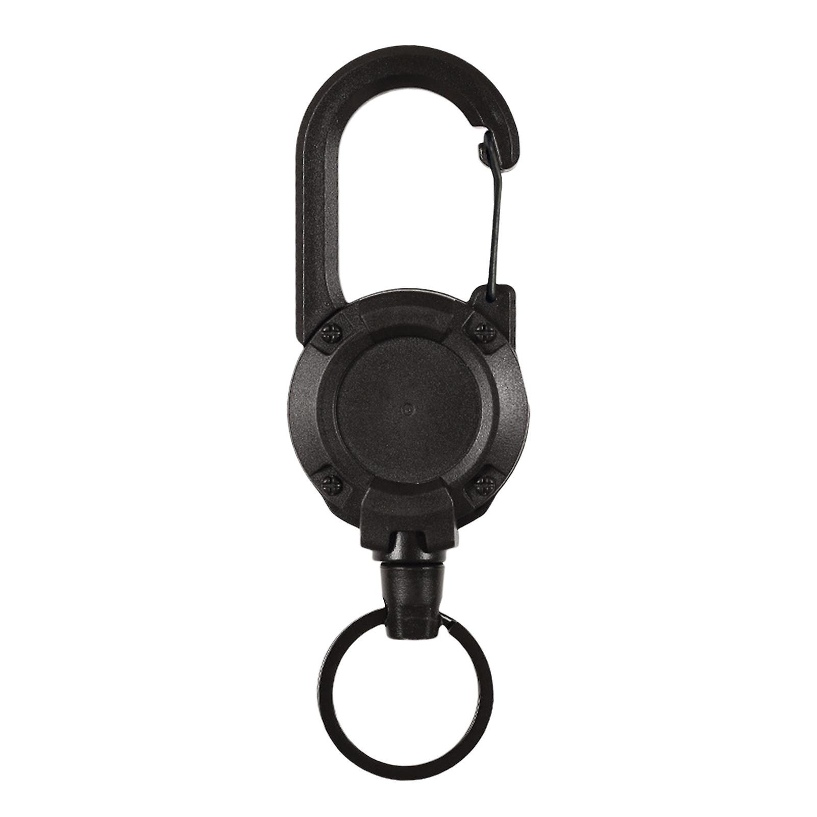 Backpack Key Chain Anti-theft Retractable Buckle Climbing Biking Belt Back Clip Automatic Expansion Buckle