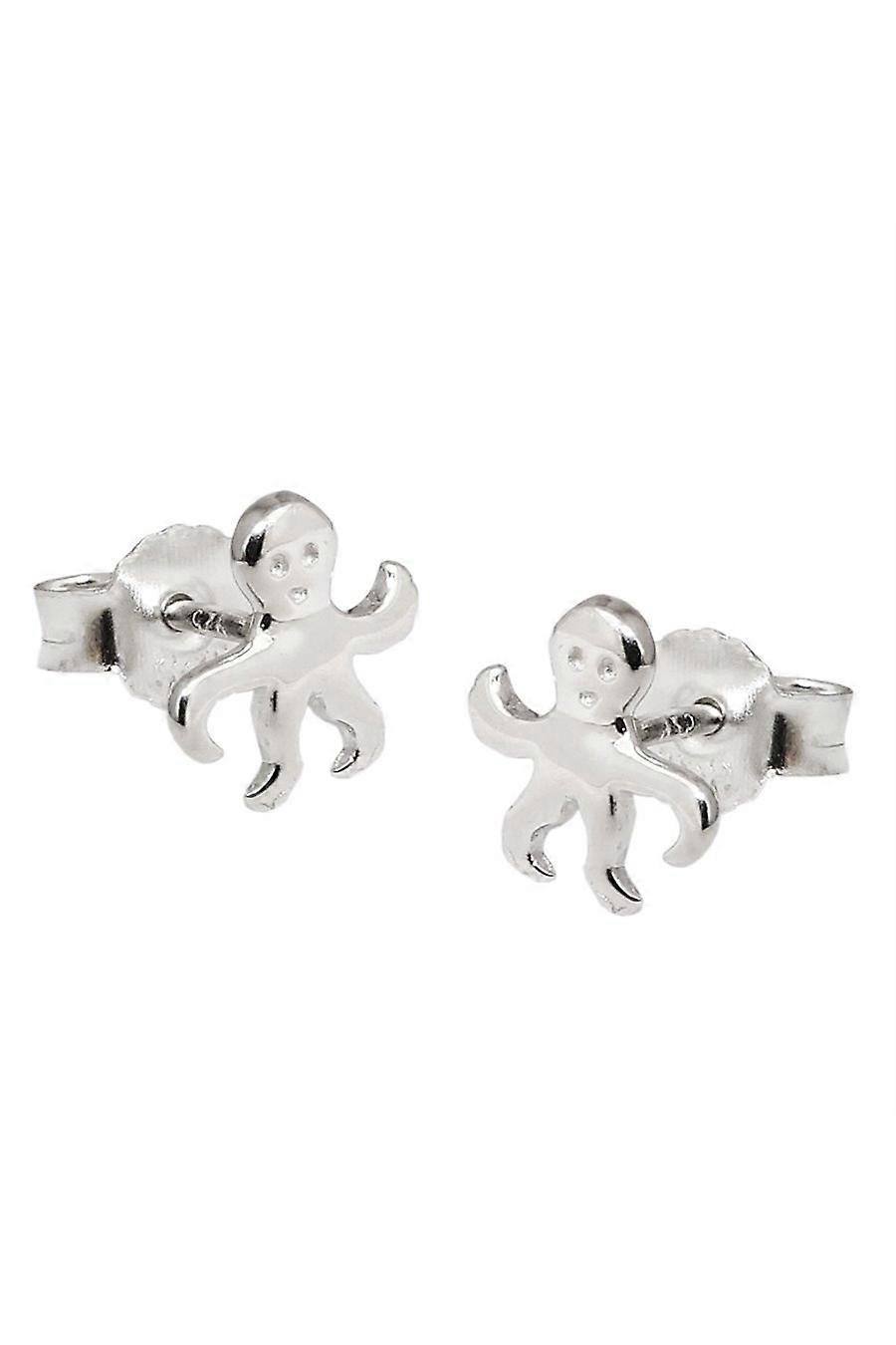 Earring Studs Octopus Silver 925 - Gl93604