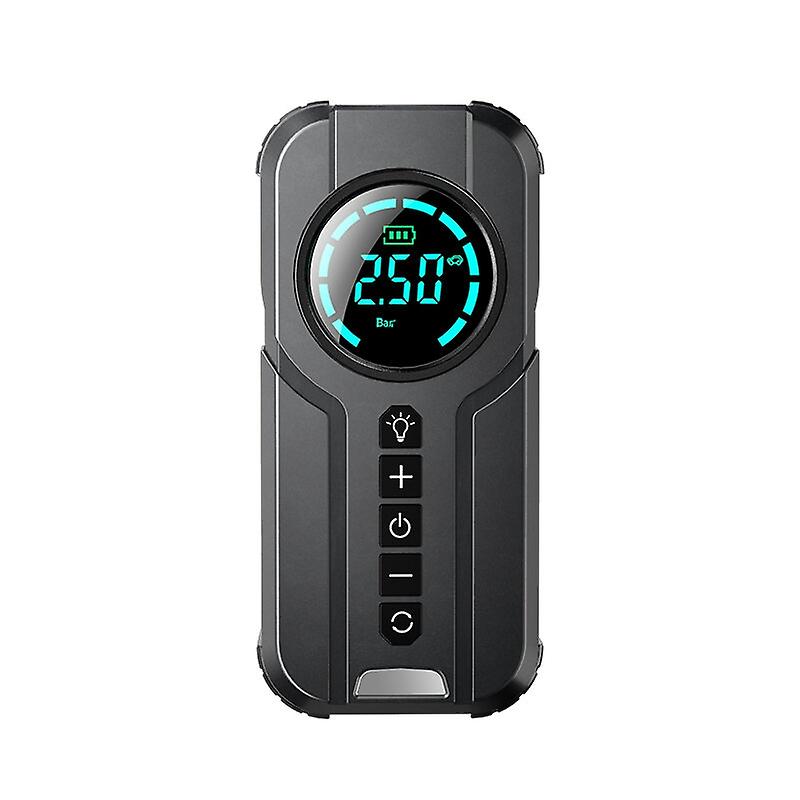 Portable Wireless Air Pump 15000mAh 150PSI Fast Inflation Charging LED Lighting HD Display for Car S