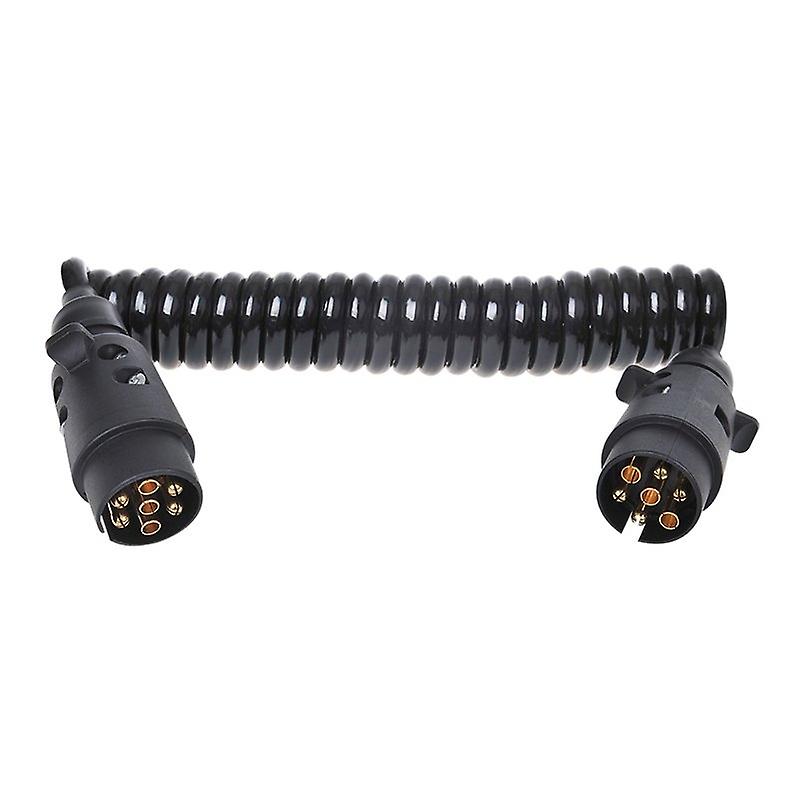 Cable en espiral 3M con 2 conectores de 7 pines de PVC