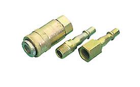 Draper 37844 3 Piece Air Line Coupling Set 1/4 BSP