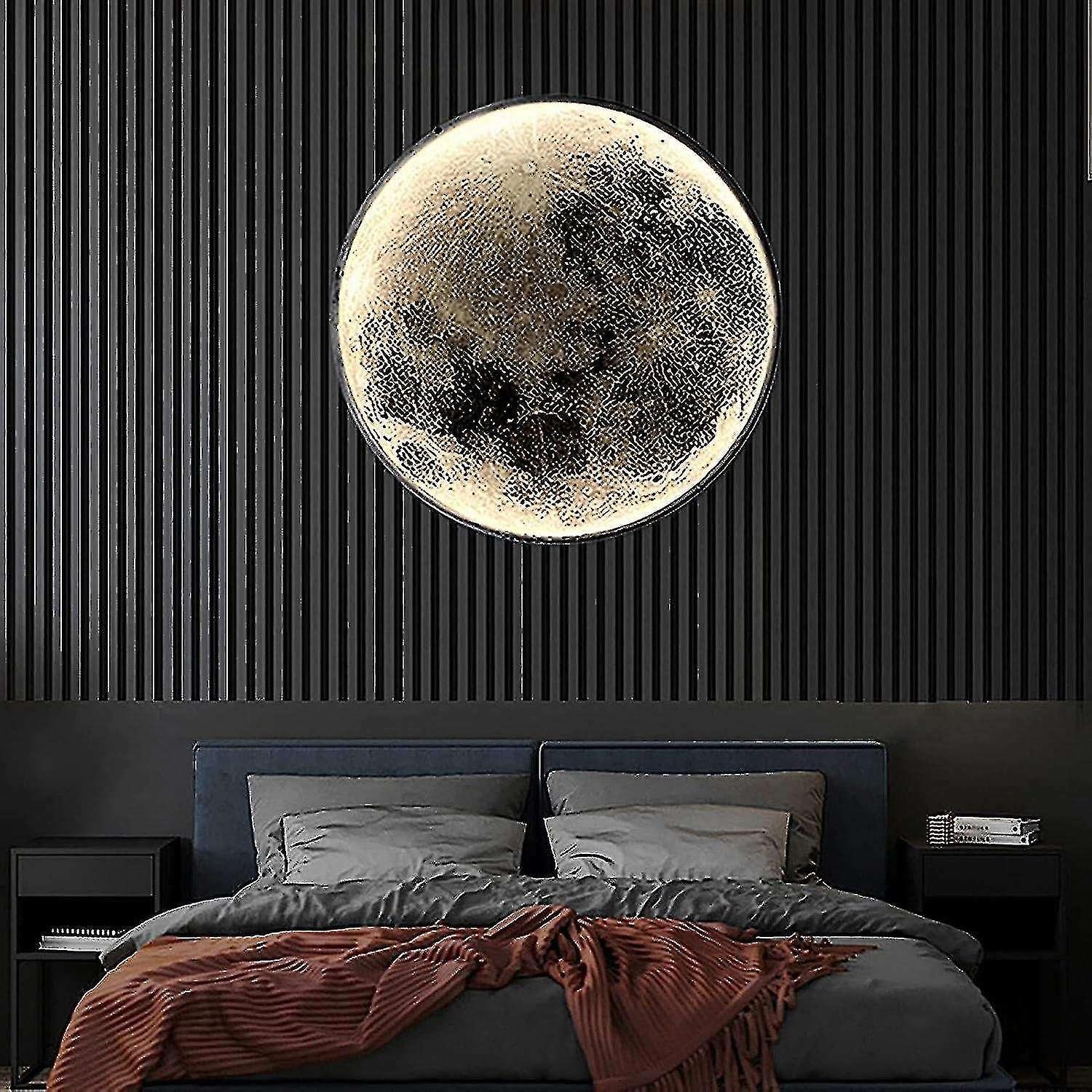 ضوء حائط داخلي ، تصميم دائري حديث 15 واط بقيادة الشمعدان الحائطي ، مصباح حائط 6500 كيلو قابل للتعديل بواسطة شركة Remote Co