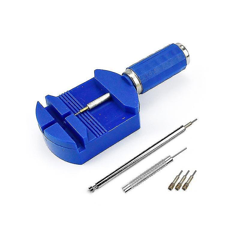 Adjustable Pin Punch Tool Compatible with Watches/Clocks + Pin Punch (x3) + Tool Kit