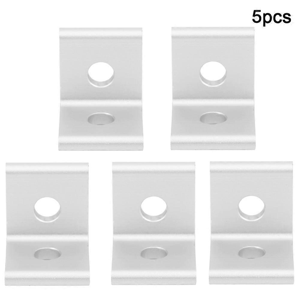 5pcsアルミステアリングアングルコーナーブラケットアングルブラケット接続フィッティング2020