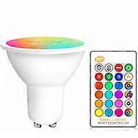 RGB+Warm White 2700K Dimmable LED Spot Light Bulb with Color Changing 12 Bands with Remote Control Suitable for Recessed Wall, Track and Ceiling Light