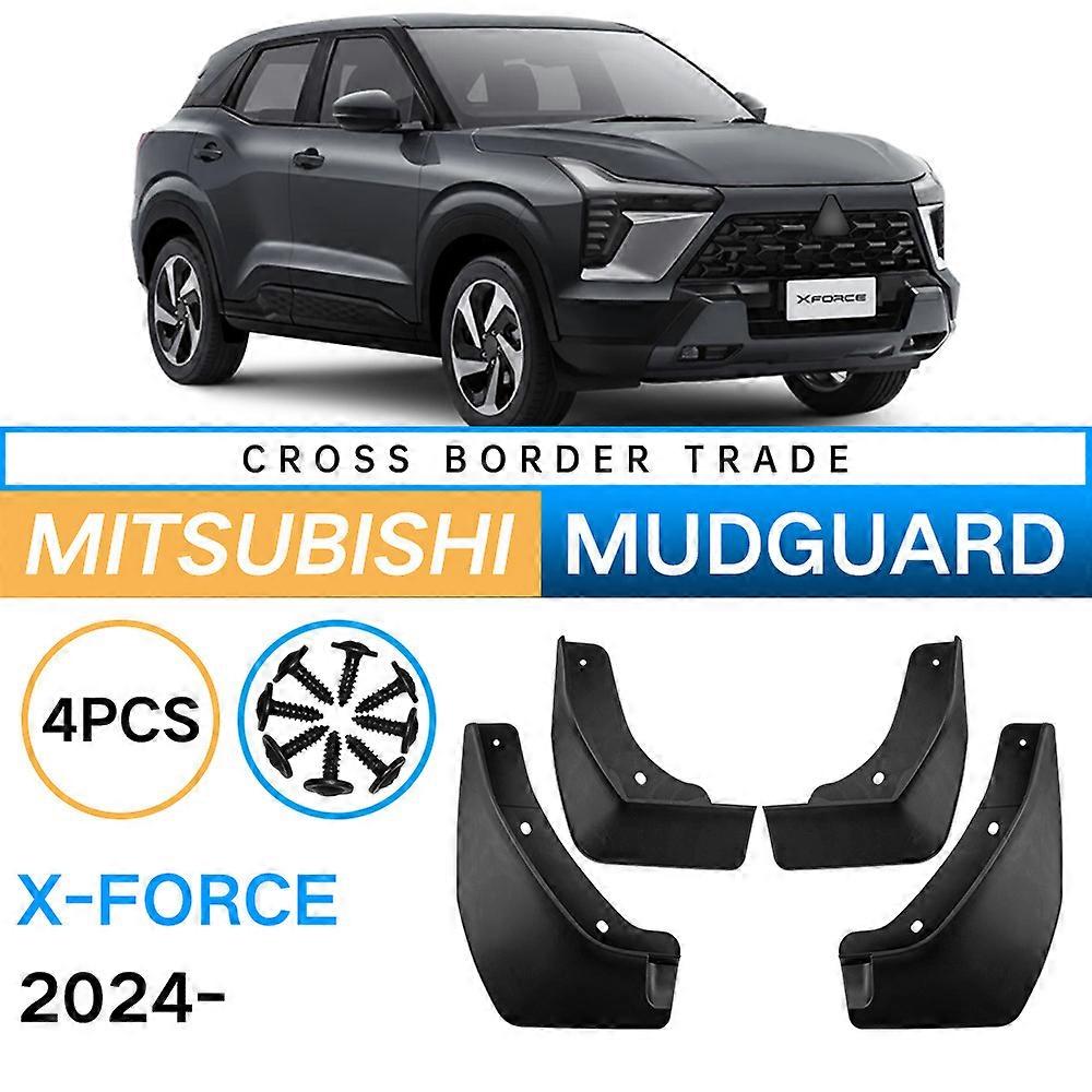 Suitable for Mitsubishi X-Force 2024 foreign trade mud flap car front and rear tire fender modification