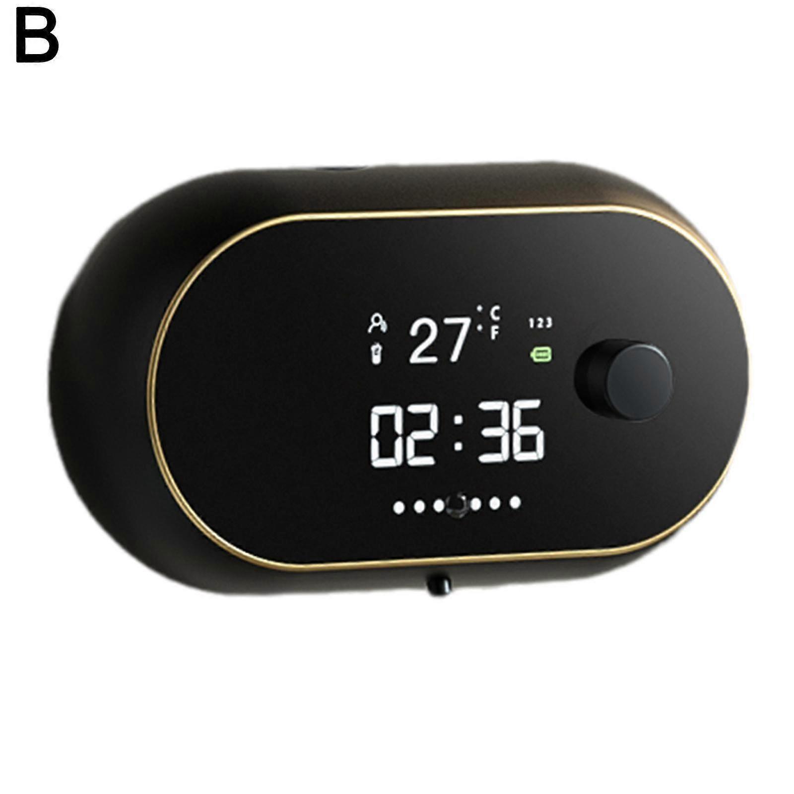 Automatic Foam Soap Dispenser Touchless Wall Mount IR Sensor USB Recharge,black