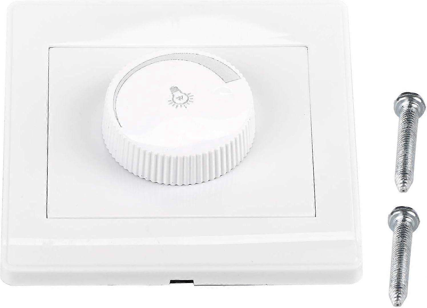 Dimmer Switch - 1pcs Practical Home Wall Mounted Rotary Knob Lamp Brightness Controller Panel Dimmer Switch New