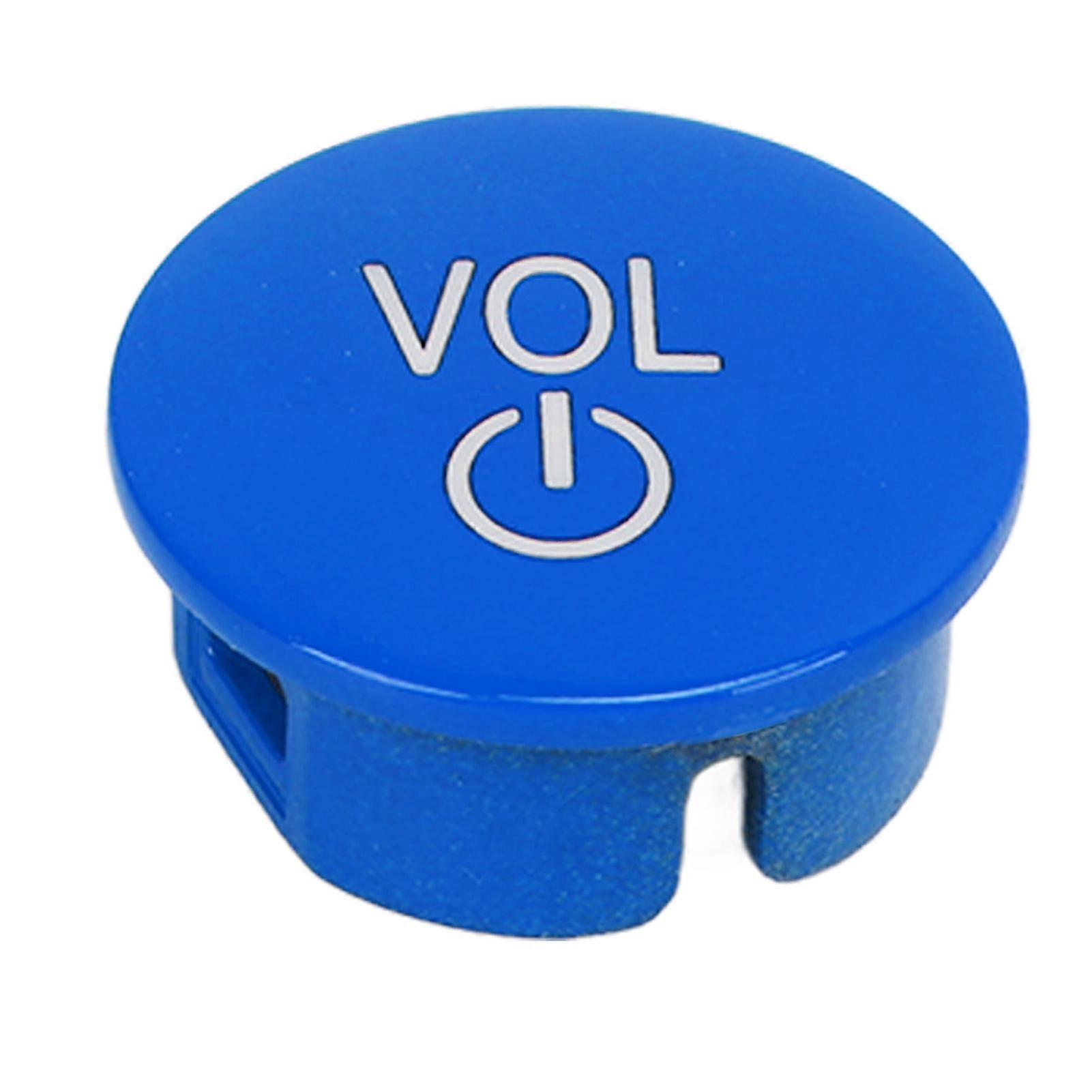 Central Audio Switch Button Car Volume Control Push Button Replacement for M3 M4 G80 G82 G83 Blue