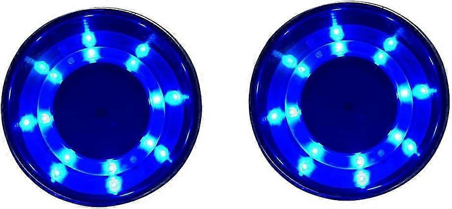 Set Of 2 Less Steel Drink Hs With Led For Boat, Home, Caravan