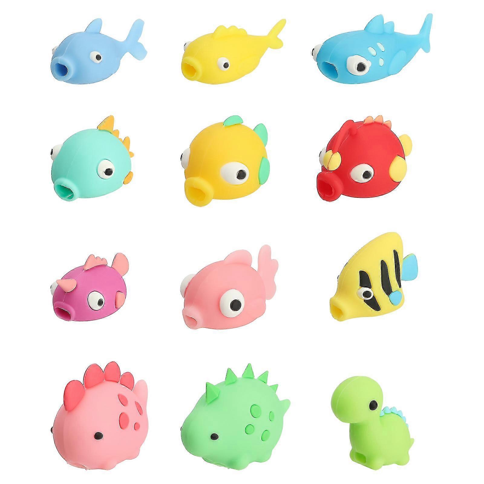 Cargador de teléfono Cable Protector Animales - Cable Protector Cute Charger Protector Animales para Iphone Ipad Android