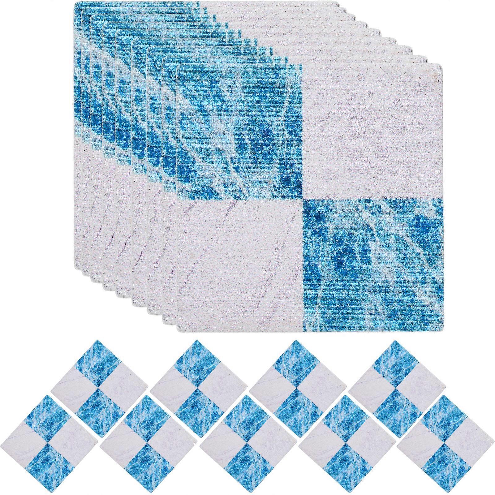 18Pcs Mini House Wood Floorboards Decorative Tiny Floor Sheets Creative Mini Flooring Decors