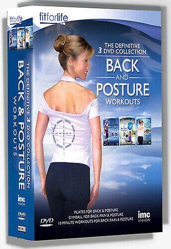 Back and Posture Workouts DVD (2013) Lucy Lloyd-Barker cert E 3 discs - Region 2