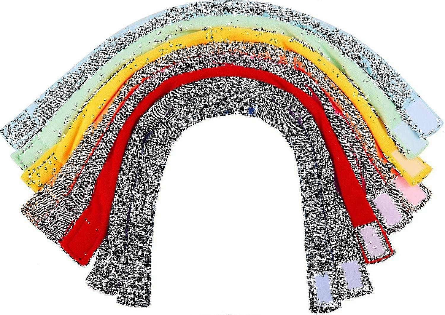 8 pièces Colliers à mâcher pour enfants sensoriels, tissu doux et absorbant Collier à mâcher Absorbant