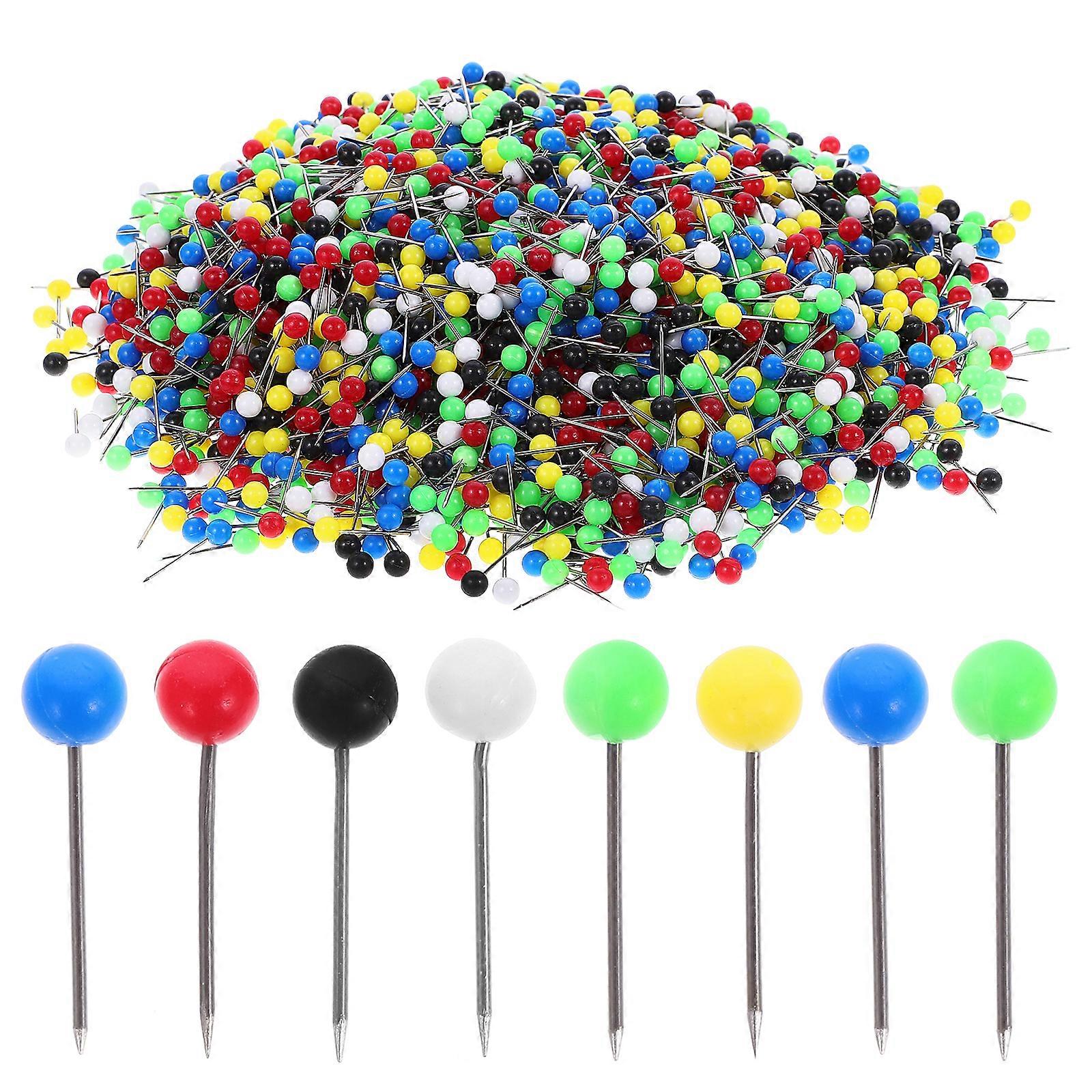 5000Pcs Bulletin Board Push Pin Round Pushpins Replaceable Thumb Tacks Home Supplies