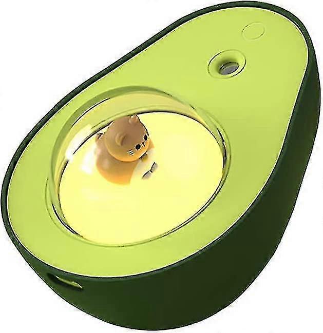 Mini Night Light Humidifier,210ml Avocado