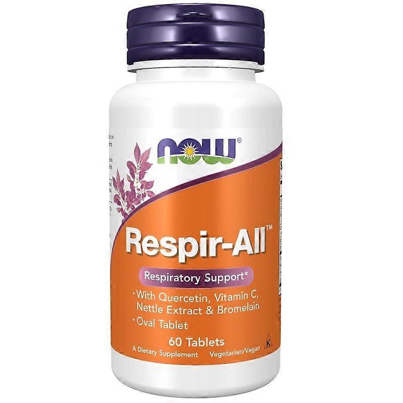 NOW Foods Respir-All Allergy Tablets 60