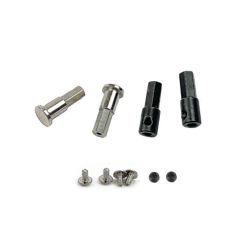 compatible with wpl d12 1/10 5mm front wheel hub adapter  rear axle adapter,b