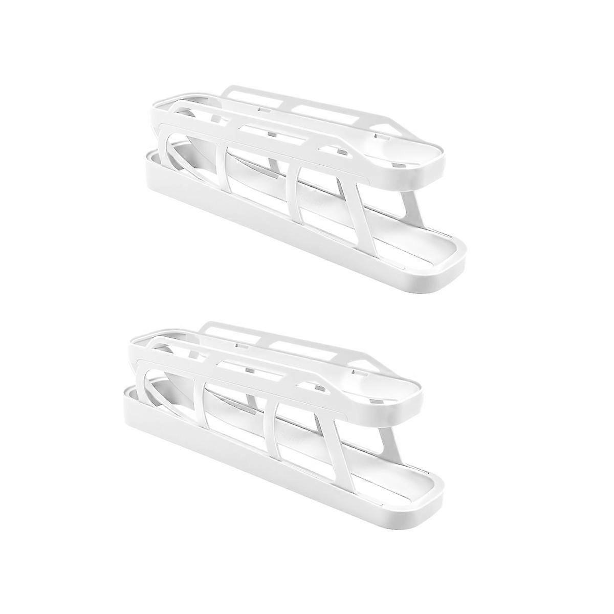 Escalator Refrigerator Egg Dispenser Refrigerator Egg Dispenser Automatically Rolling Egg Storage C