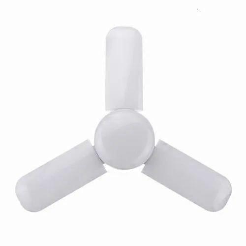 MINI Ventilatorblad LED LAMP 3+1 ventilatorlamp 20W