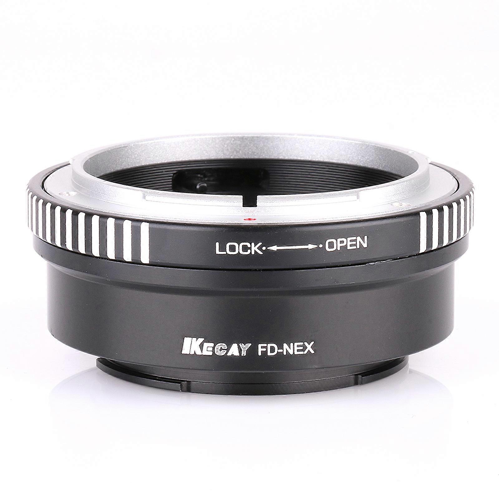 KECAY FD-NEX Camera Lens Adapter Ring For Canon FD Lens to for Sony NEX E-mount Camera Body NEX NEX3 NEX5 NEX5N NEX7     4