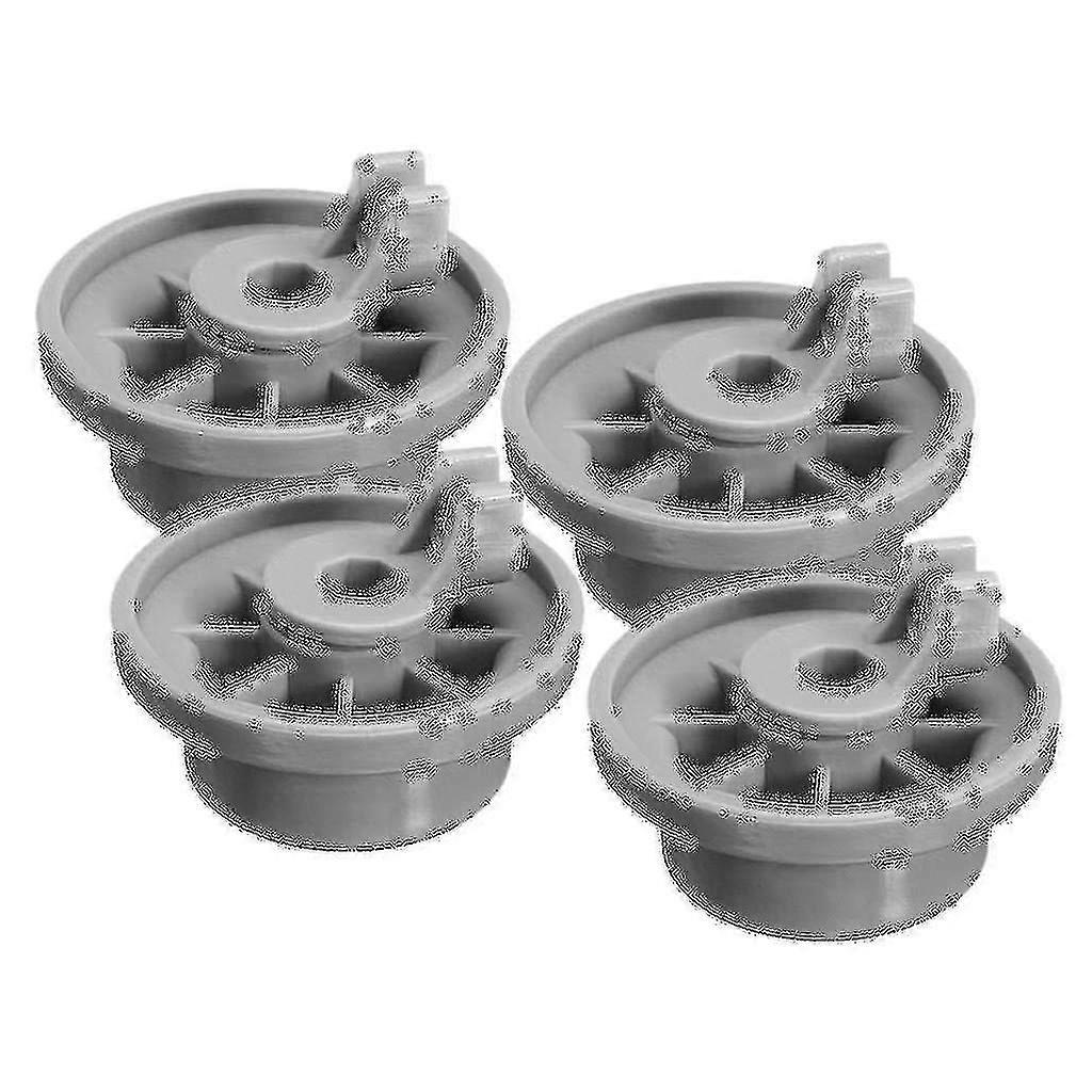 4pcs Dish Lower Basket Rail Wheel Dish Accessories Wheel